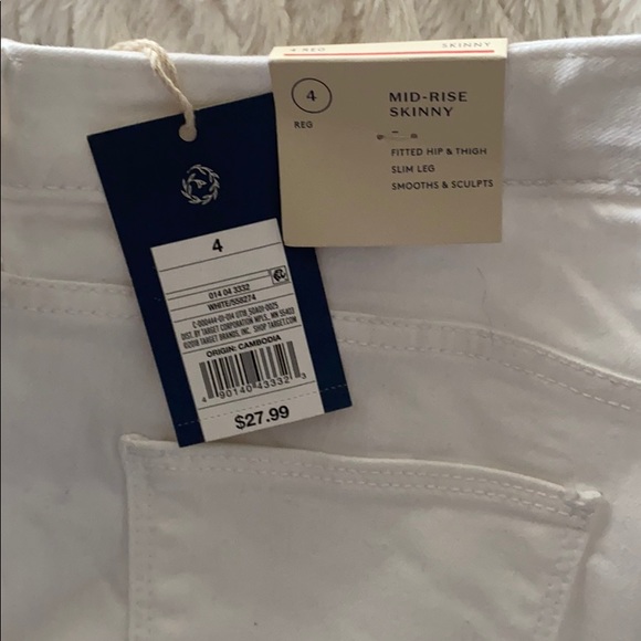 Universal thread mid rise skinny jeans - Picture 3 of 3